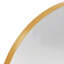 Miroir arqué en métal 20 po x 30 po Bathrrom-403046629-409393082