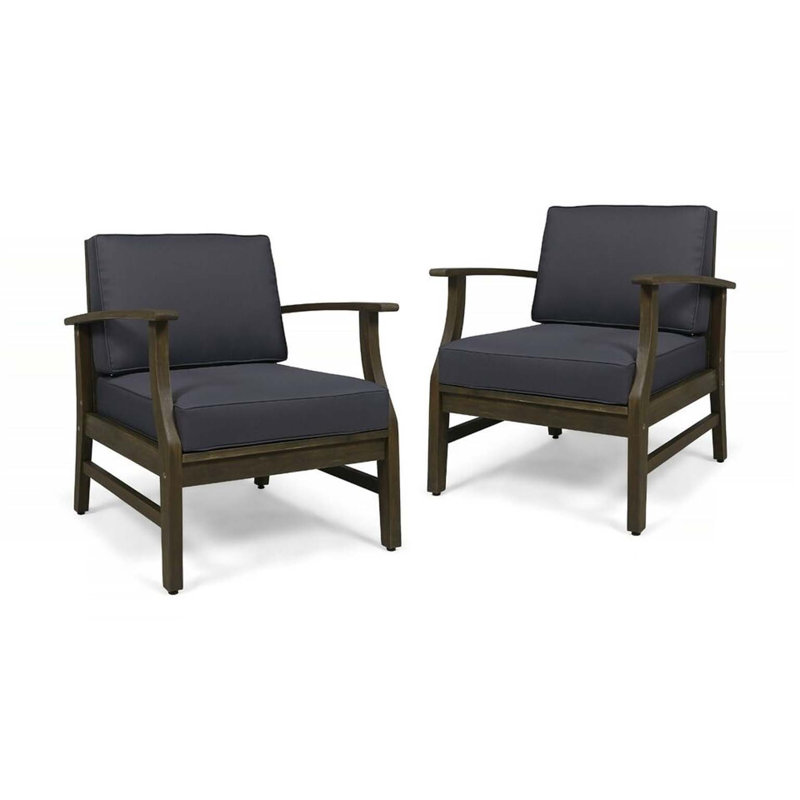 Parfait pour se prélasser, fauteuil d'appoint confortable pour le salon, Gris, Naturel