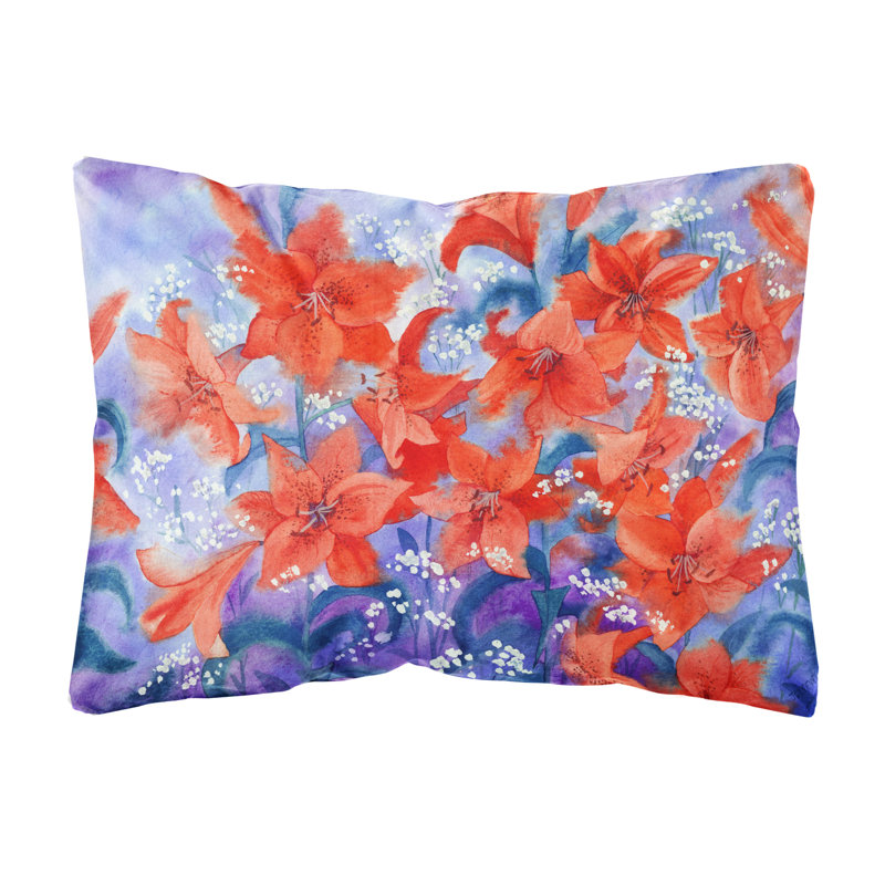  Coussin intérieur / extérieur Lilies