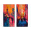 Wael - Ensemble de 2 pièces d'art mural parcs d'attractions-110322569-110322568-110322570