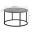Table basse ronde