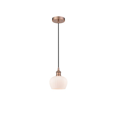 Luminaire suspendu simple à 1 lumière Noille