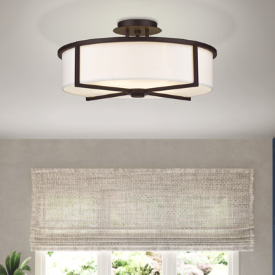 Plafonnier semi-encastré 4 lumières Charlieann