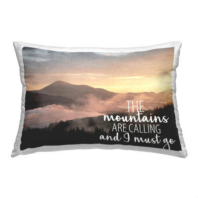 Polyester Lumbar Rectangular Pillow Cover & Insert