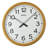 QXA851BLH Office Clock, Brown