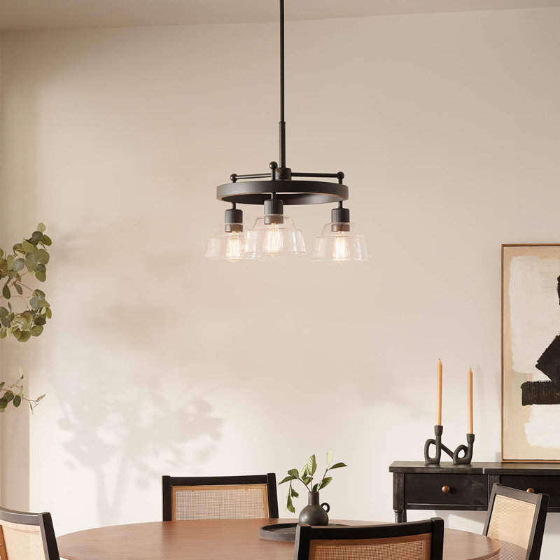 Lustre Eastmont 3Lt, Noir