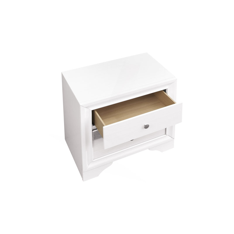Madrid G02390-N Nightstand, White