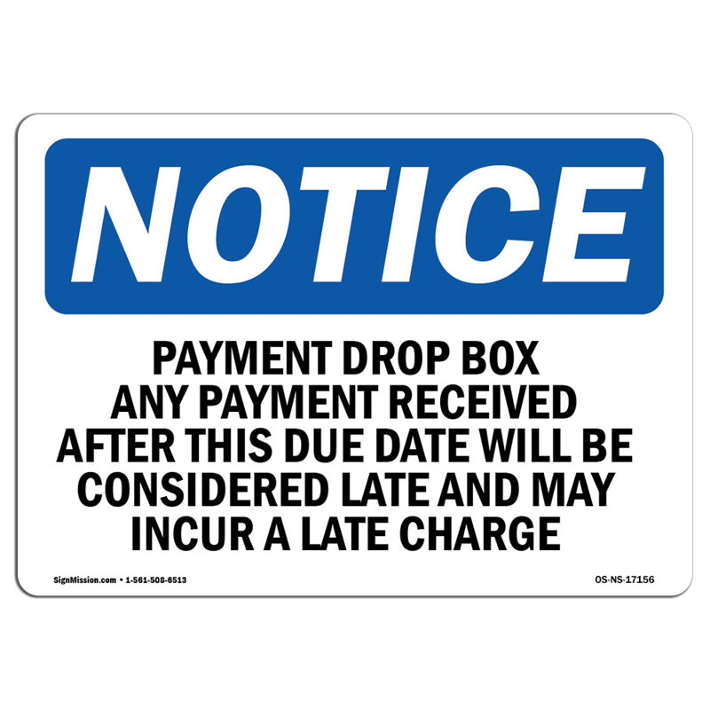 Notice Sign