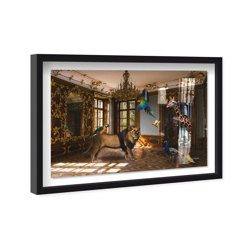 Associates in Rococo Animals Shadowbox by Oliver Gal