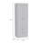 Lisboa Armoire with Double Doors, 2 Drawers, and Hanging Rod-508336507