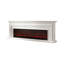 Blanc massif + foyer en bois manufacturé avec meuble télé-118445679-118445683