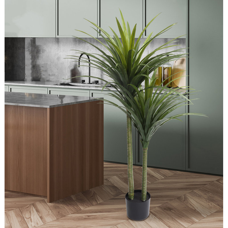 59.06 " H Faux Dracaena Tree