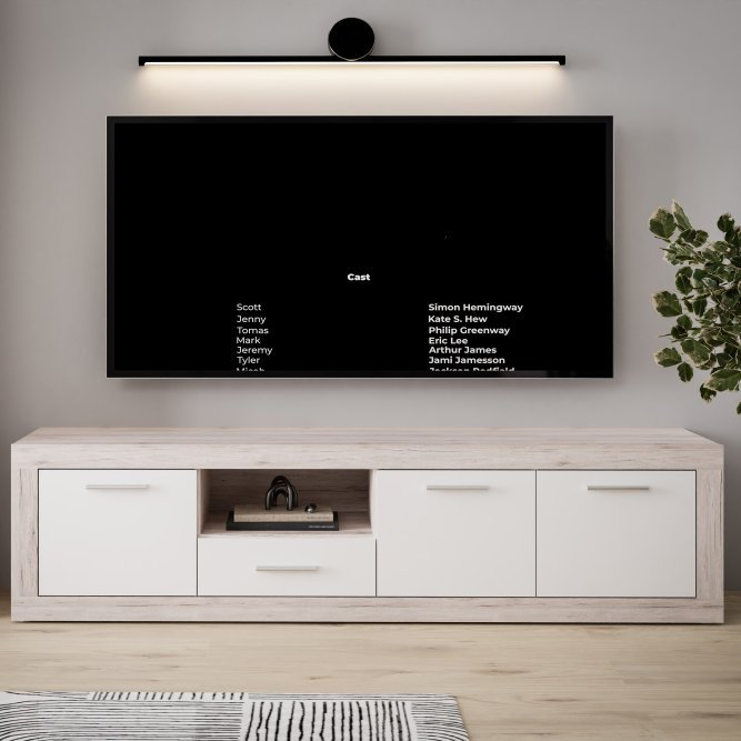 Ceridwen 178cm TV Cabinet with Three Cupboards
