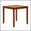 Ensemble de table à manger et de chaises de bar 5 pièces de style rétro, confortable et durable pour les petits espaces et un assemblage facile