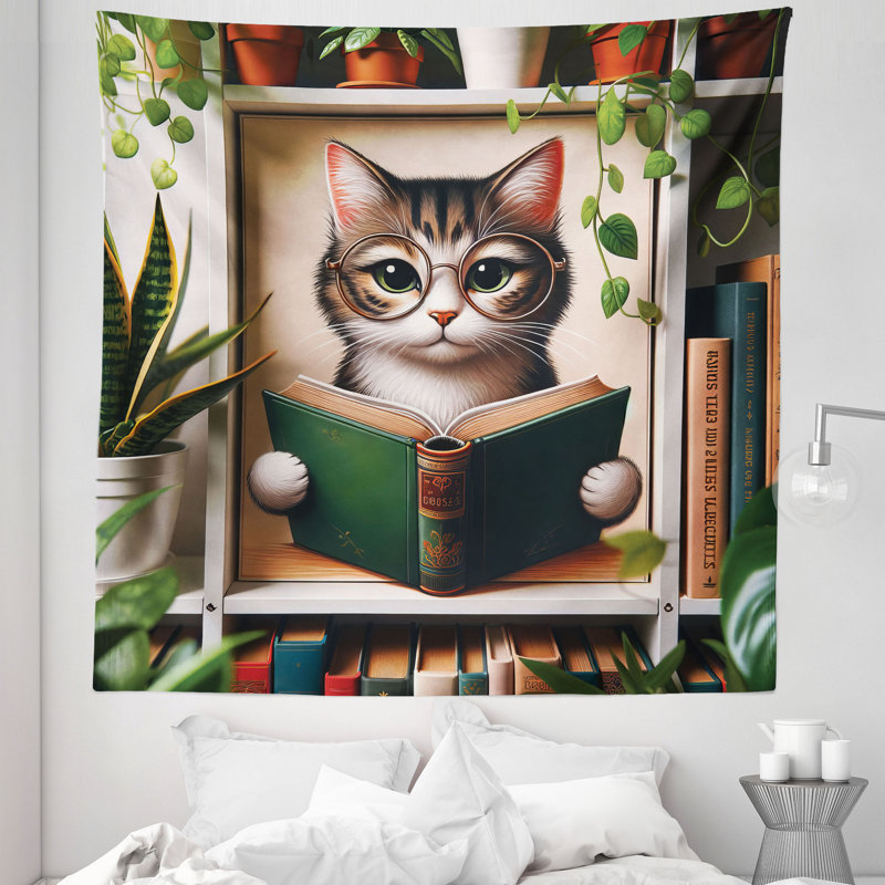 Tapisserie en microfibre, H 88 po x l 88 po