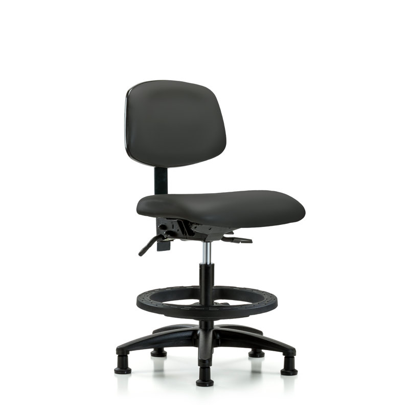 Chaise de dessin Lyra, Anthracite, Patins, Non inclus