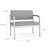 Lenox Steel Waiting Reception Bariatric Chair Metal Frame-955219338-1008360197