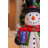Snowman Statue with LED Lights Lighted Christmas Decor Battery Operated Indoor Use Only