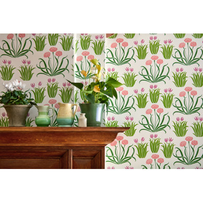 Daisy 10.05m x 52cm Matte Wallpaper Roll