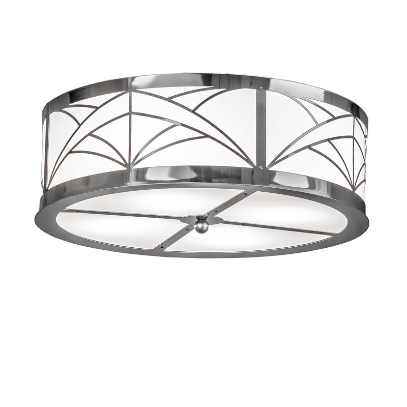 Plafonnier encastré 4 lumières 22 po Revival