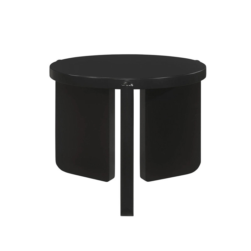 Round Wooden End Table (Only Including Table)