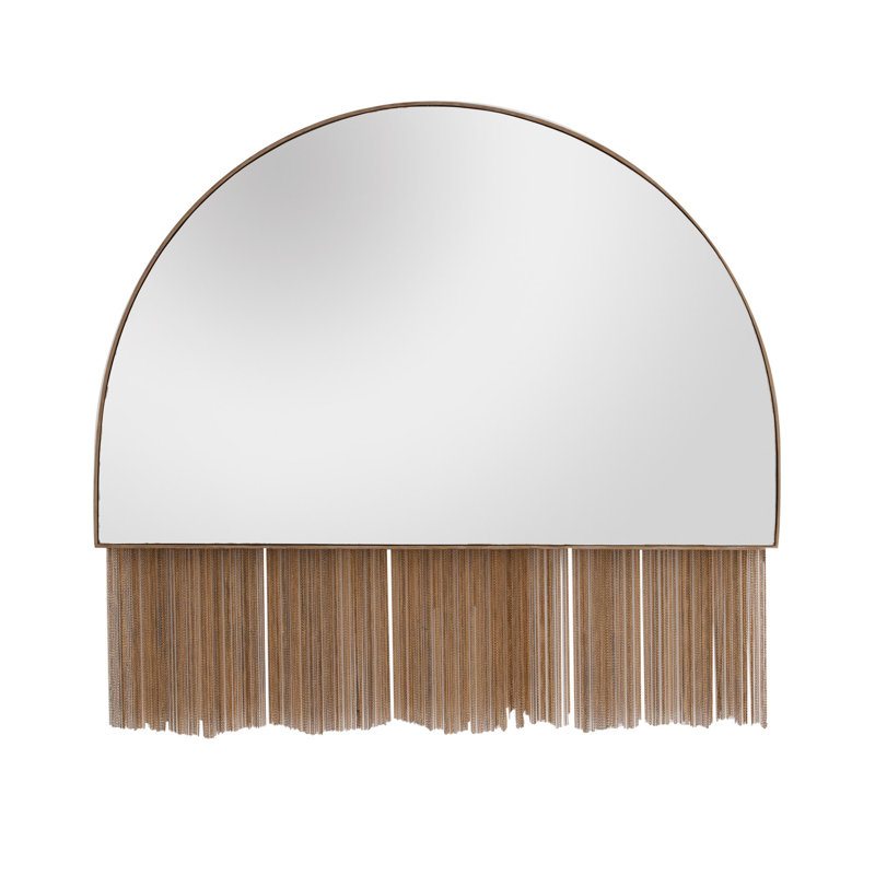 Ozzy Half-circle Iron Mirror