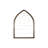 24" X 17" Brown And White Wood Wall Decor