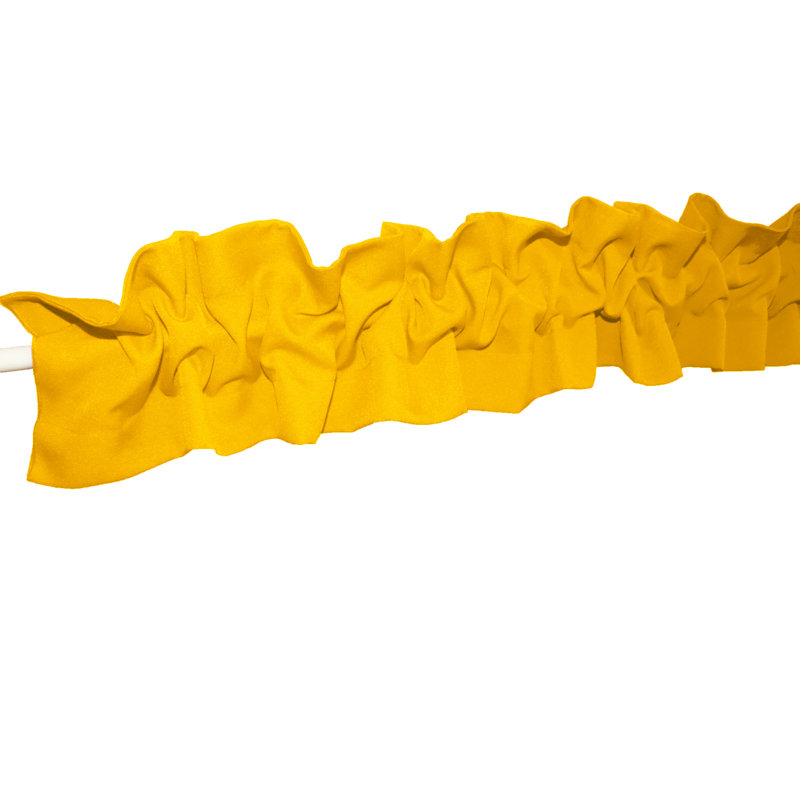 Window Valance, 144" W x 9" L, Marigold