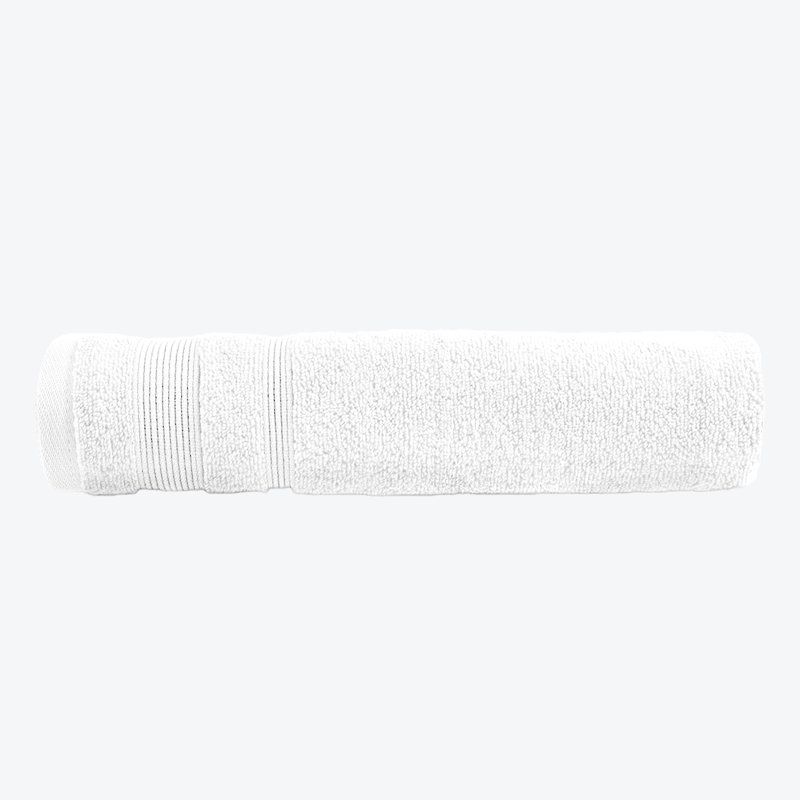 Egyptian Quality Cotton Bath Sheet Chemical-free and Sustainable Single, White