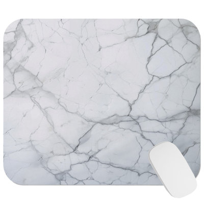 Abstract Marble Geode Dreams IV Geode Modern Gaming Cute Office Laptop Desk Pad Gift Mat Square Rectangle Non-Slip Mousepad