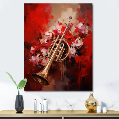 " Regal Red Trumpet Triumph I "