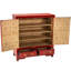 Armoire chinoise en laque rouge