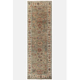 Oriental Area Rug in Green
