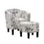 Fauteuil demi-tonneau avec repose-pieds Anges-621981629