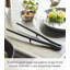 Conception flottante en silicone pour cuisine Yamazaki Home, pinces à épiler, silicone, lave-vaisselle