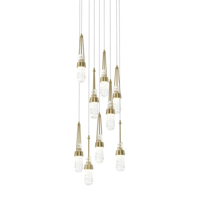 Luminaire suspendu 9 lumières Link