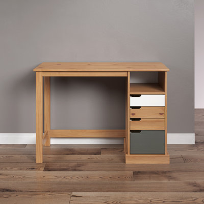 Brugos Solid Wood Writing Desk