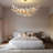 16- Light 55'' Ginkgo Chandelier