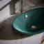 Lavabo de salle de bain vasque ovale en métal avec trop-plein Iron Plains-98419514