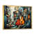 Gold Floater Framed