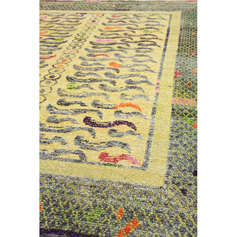 Silk Treasures One-of-a-Kind 5'2" X 7' Area Rug