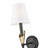 Claudelle Textured 1 Light Wall Sconce-1223090822
