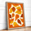 Autumn Leaves Pattern Botanical - Framed Print-1831825883-1831825884
