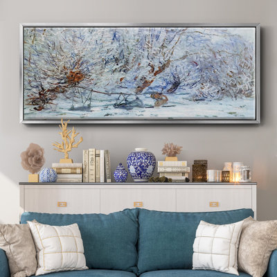 The Frost, 1885 - Framed Canvas