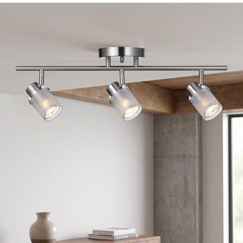 Interface 22.5'' 3 -Light Track Track Kit with Adjustable Head