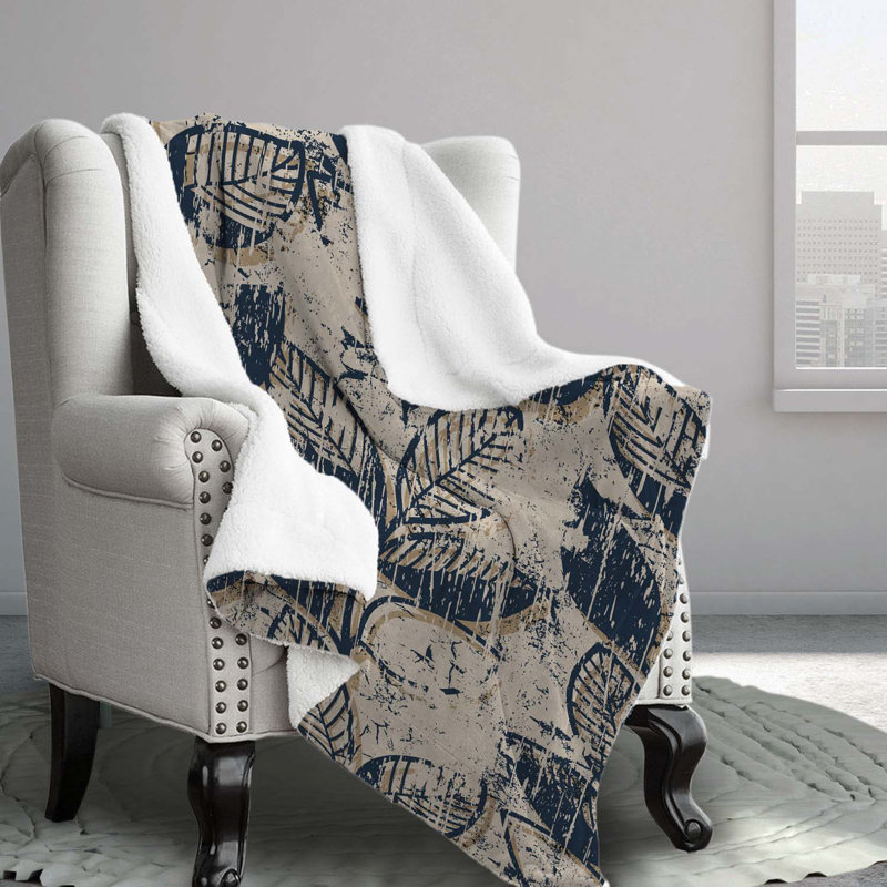 Twig Leaves Polyester Comforter, Twin Comforter + 1 Standard Pillowcase
