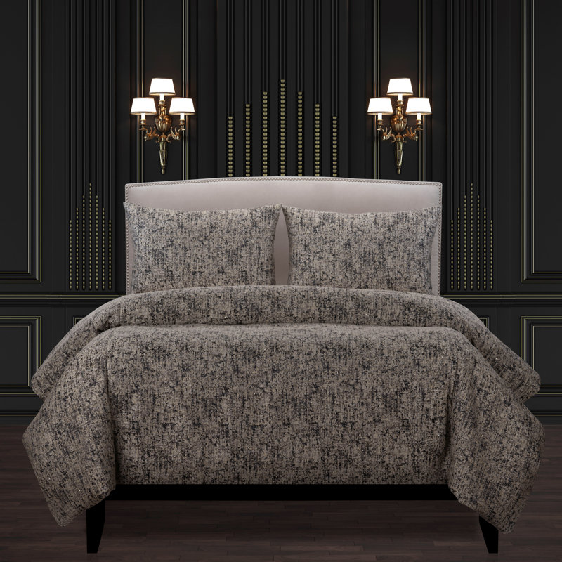Room Service Luxury Single Duvet Cover, Full Duvet Cover, Black and Gold