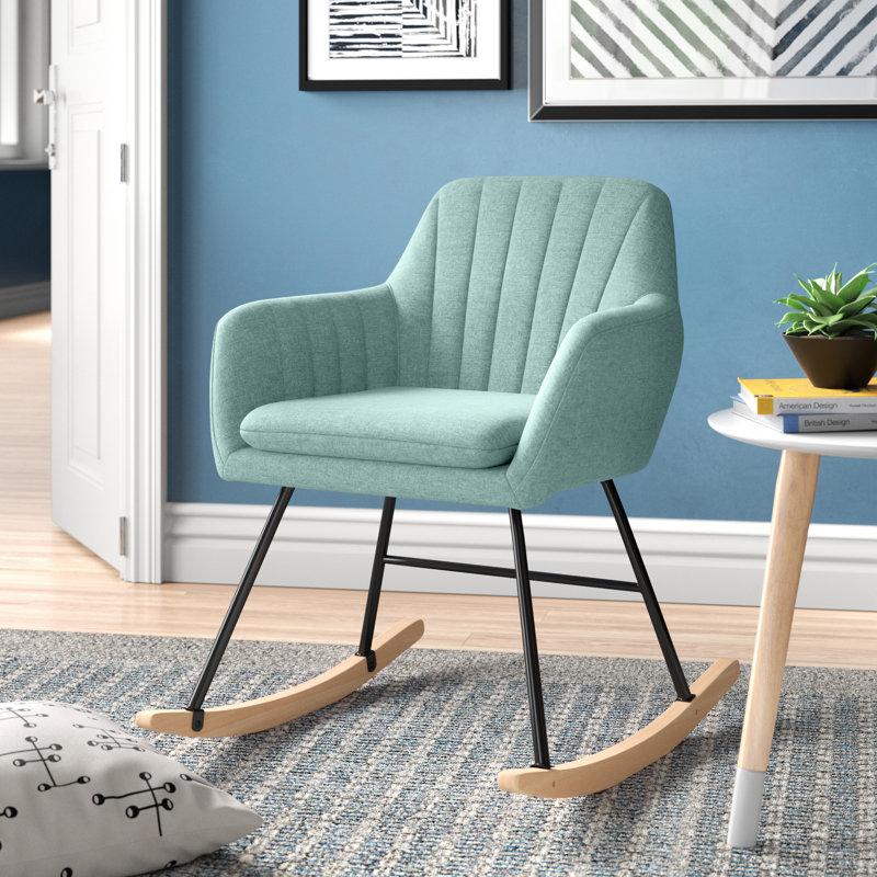 Mullinax Rocking Chair, Light Green