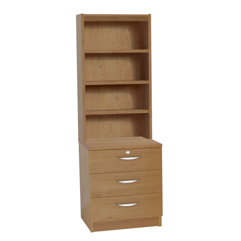 Brenai 3 -Drawer, English Oak