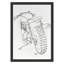 Back Bike Print by Grey, Ryan